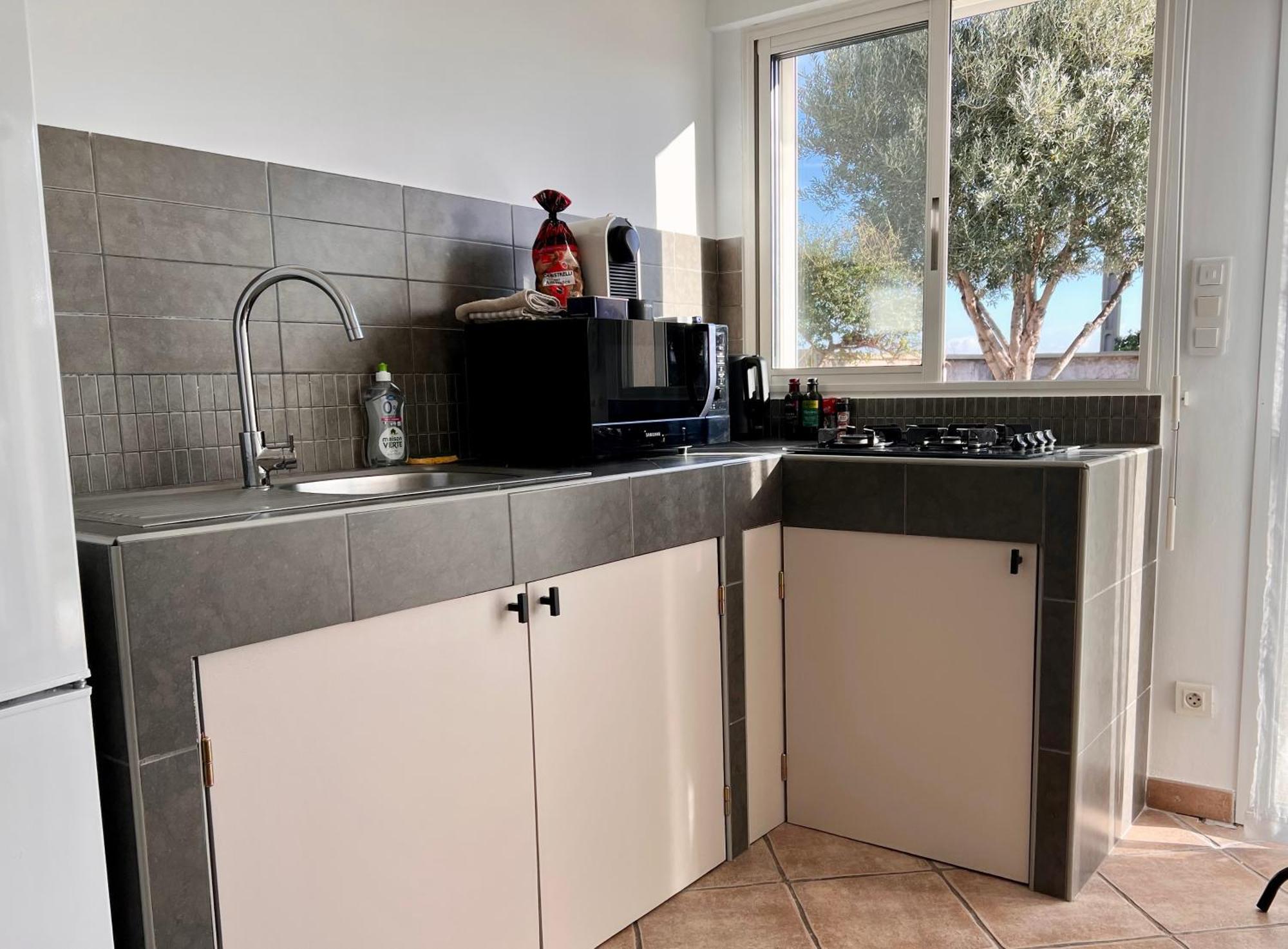 Appartement L'Arancetu Vue Mer Avec Piscine บิกูเกลีย ภายนอก รูปภาพ