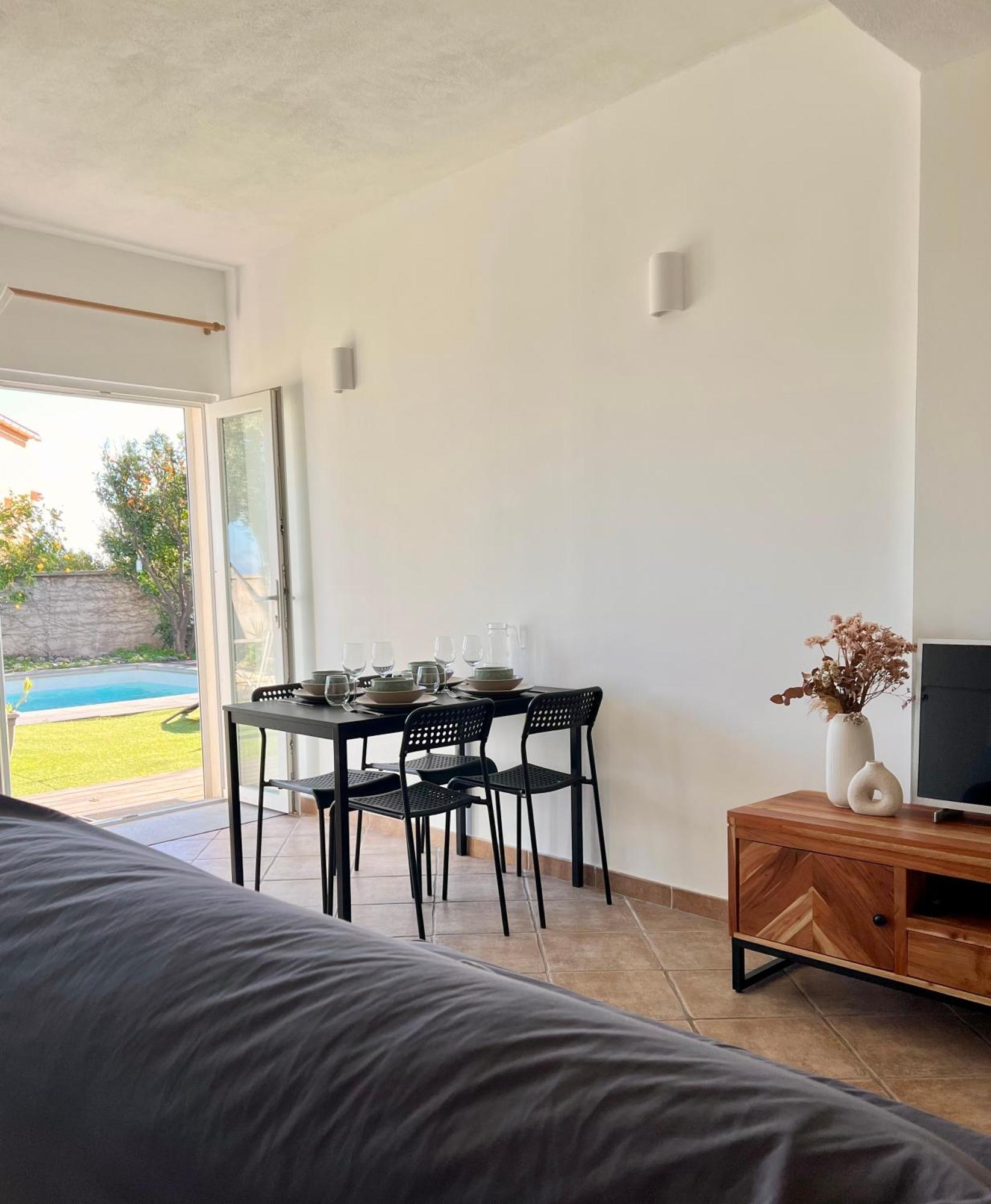 Appartement L'Arancetu Vue Mer Avec Piscine บิกูเกลีย ภายนอก รูปภาพ